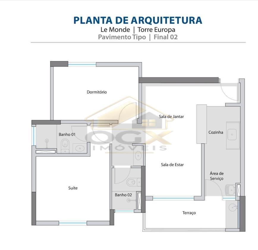 Apartamento, 2 quartos - Foto 12